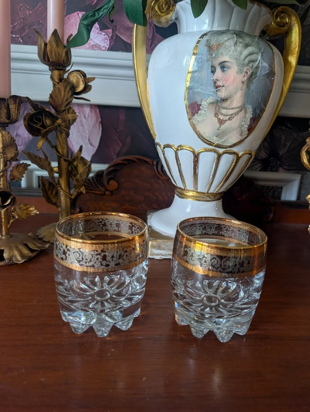 Vintage, set of 2, Paşabahçe